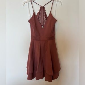 Windsor Mauve Mini Dress Size L